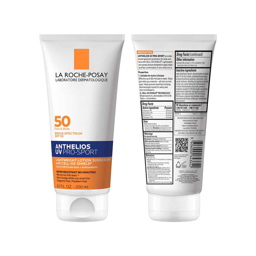 Anthelios UV Pro-Sport Sunscreen SPF 50