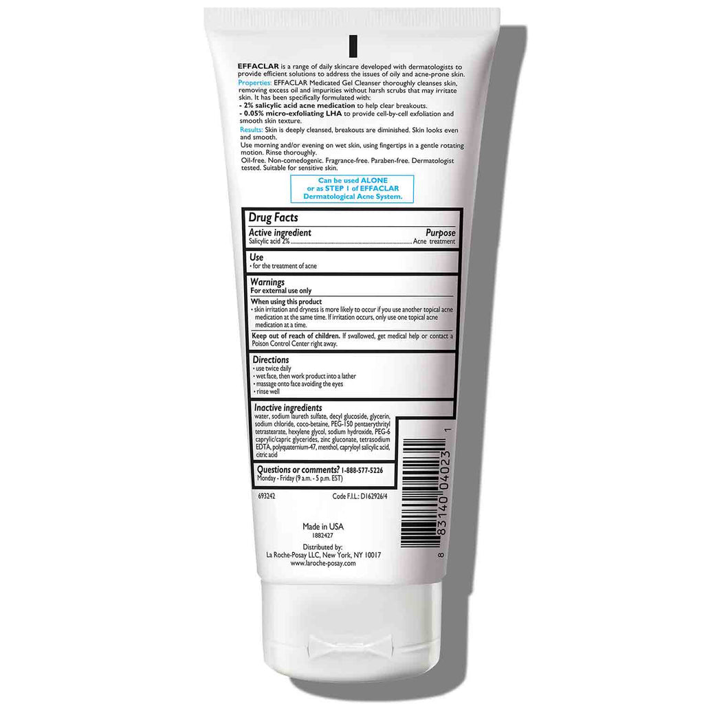 Effaclar Medicated Acne Face Wash